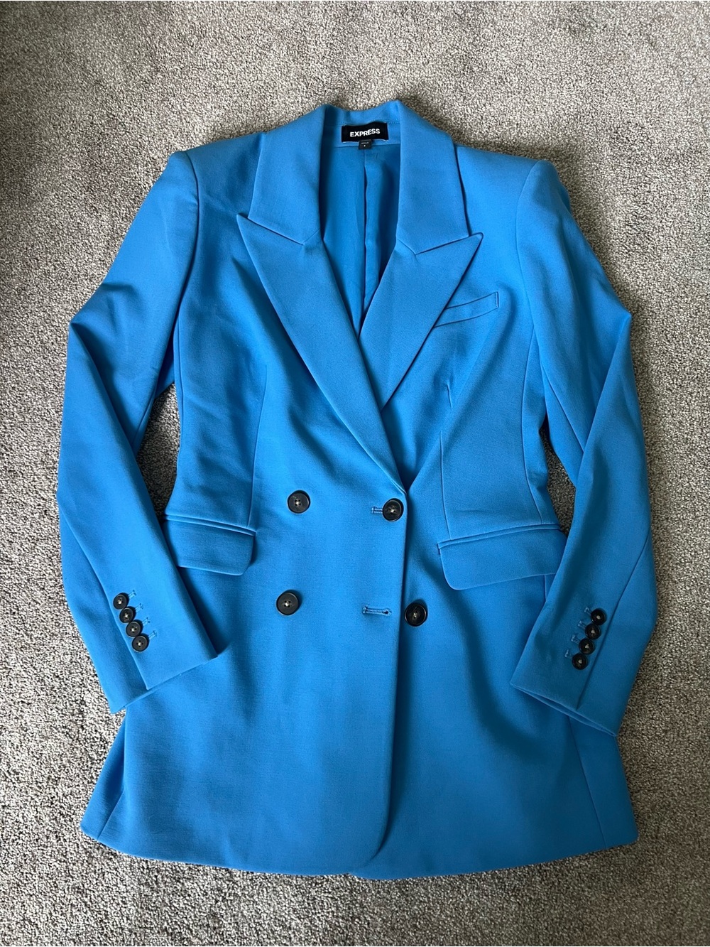Express Women's Vibrant Blue Blazer